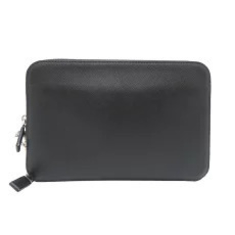 Prada Shoulder Bag Saffiano Leather Black - Picture 2 of 9